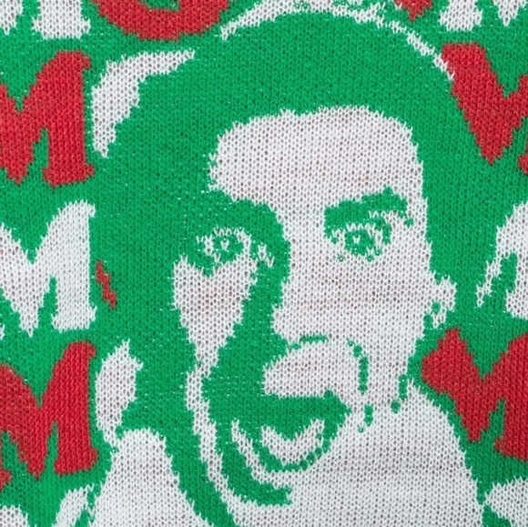 ELF "Santa! I Know Him!" Sweater - NEW Christmas ugly Sweater funny santa - Picture 5 of 16